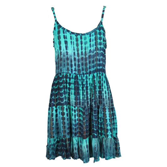 Backless Tie Dye Dress