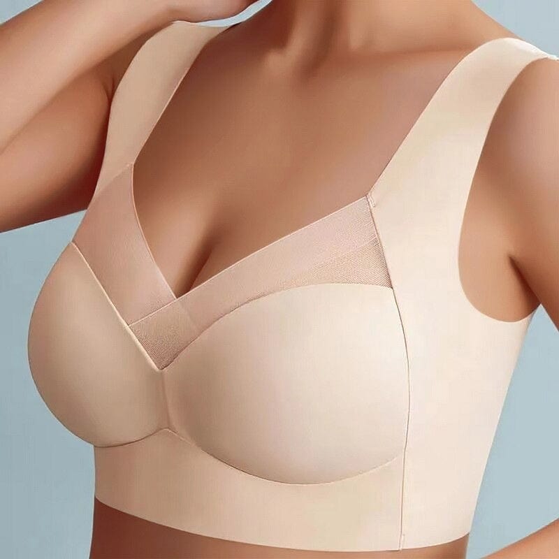Women’s Seamless Wire-Free Bra – Gentle Push-Up Everyday Comfort