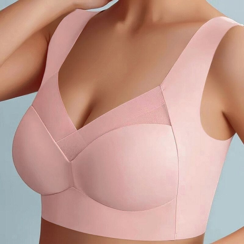Women’s Seamless Wire-Free Bra – Gentle Push-Up Everyday Comfort