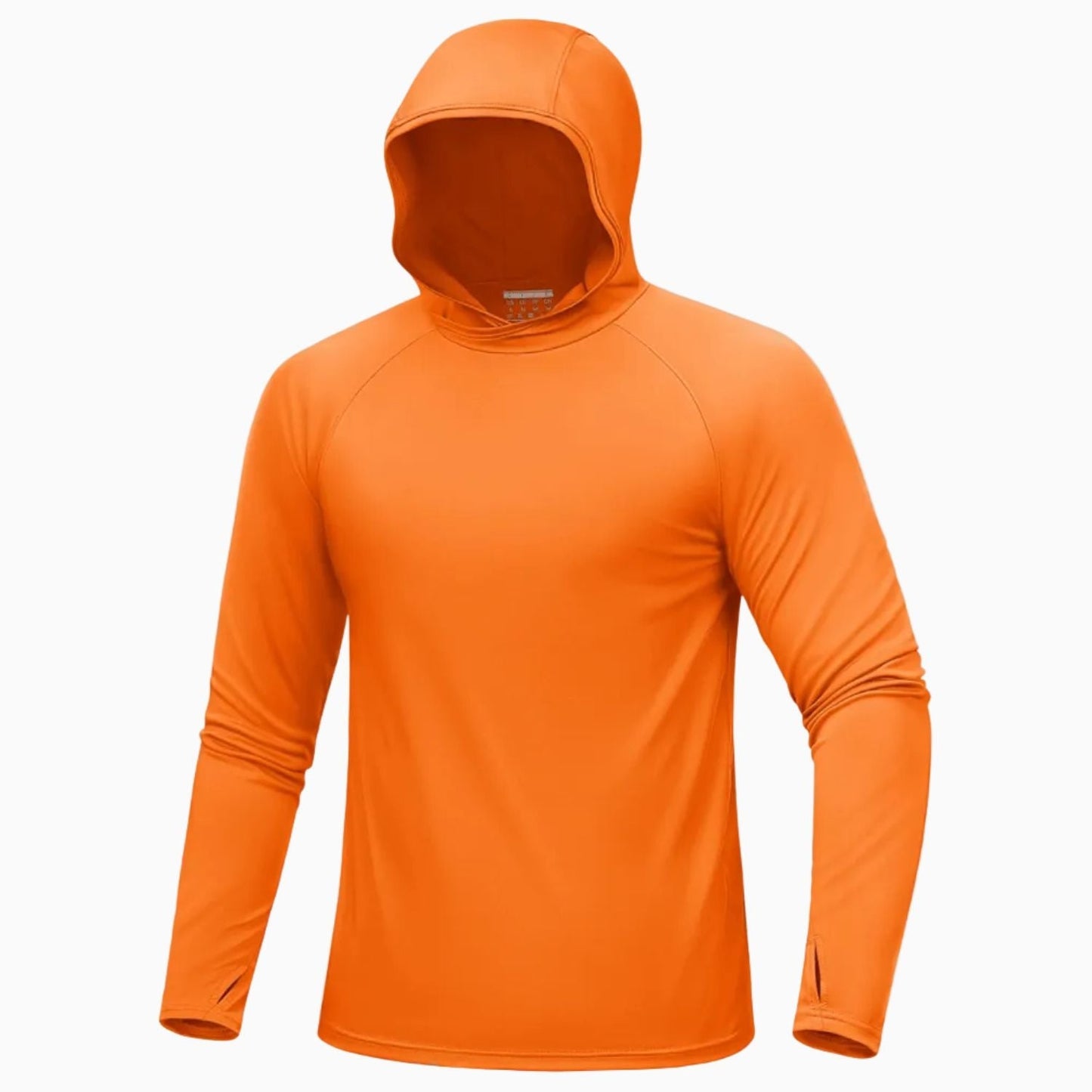 Men’s UPF 50+ Sun Hoodie – Quick-Dry Hiking & Fishing Top with Thumb Loops
