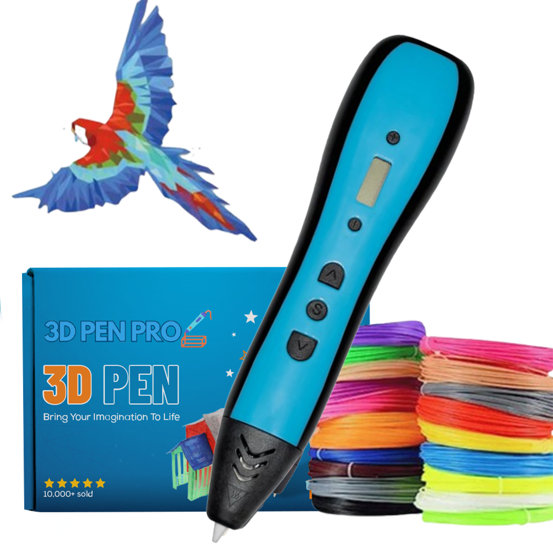 3D Printing Pen for Kids & Beginners – PLA/ABS Compatible Drawing Pen