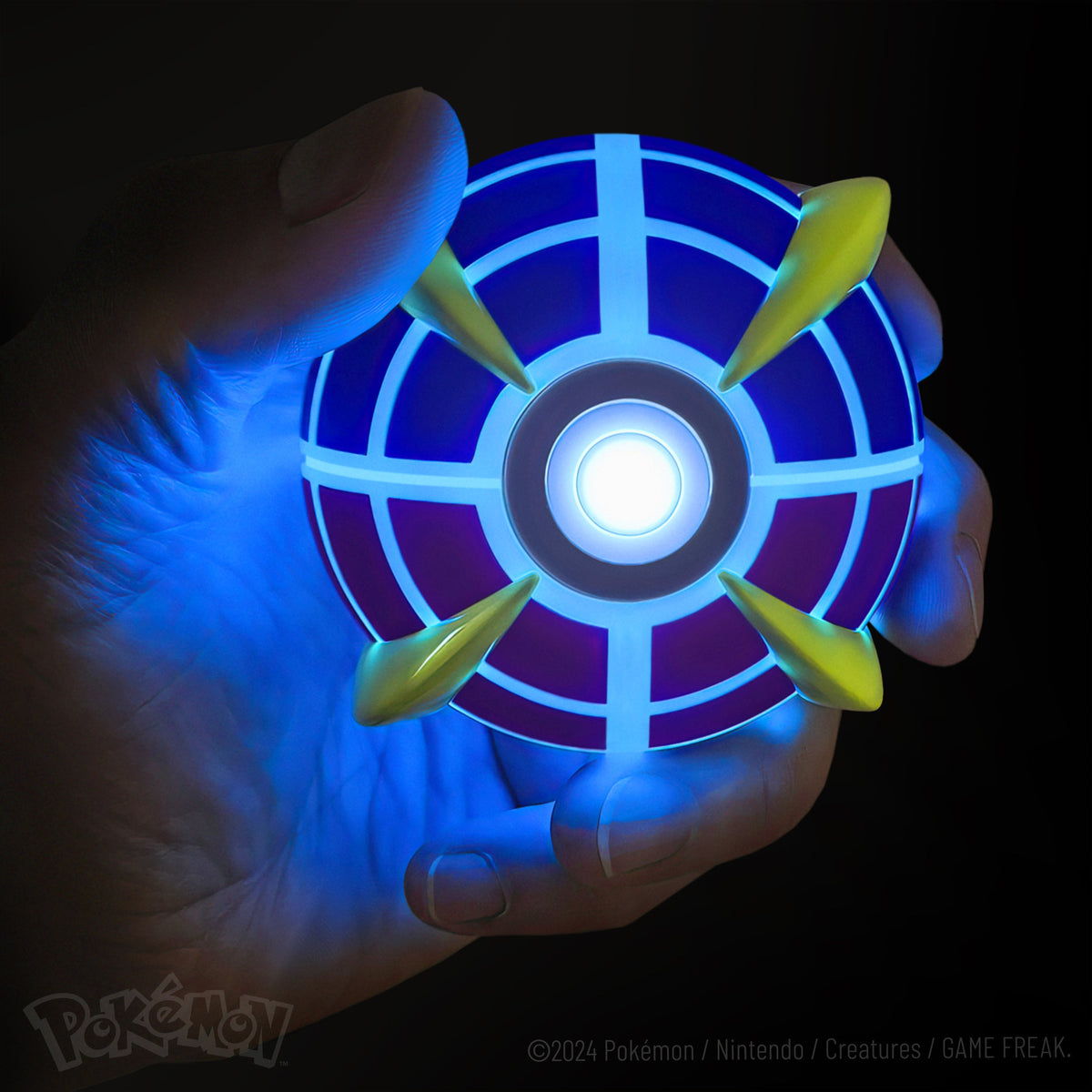 Die-Cast Blue Geometric Capture Ball Replica