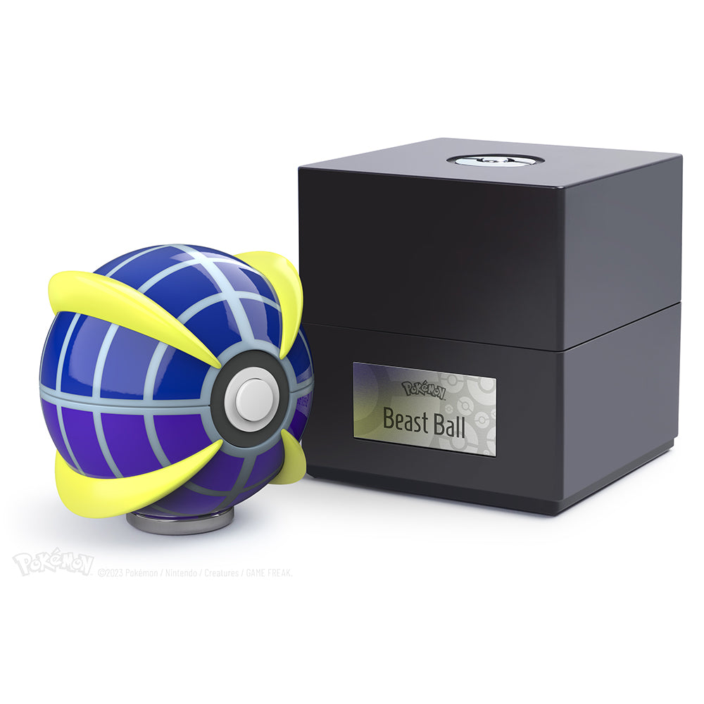 Die-Cast Blue Geometric Capture Ball Replica