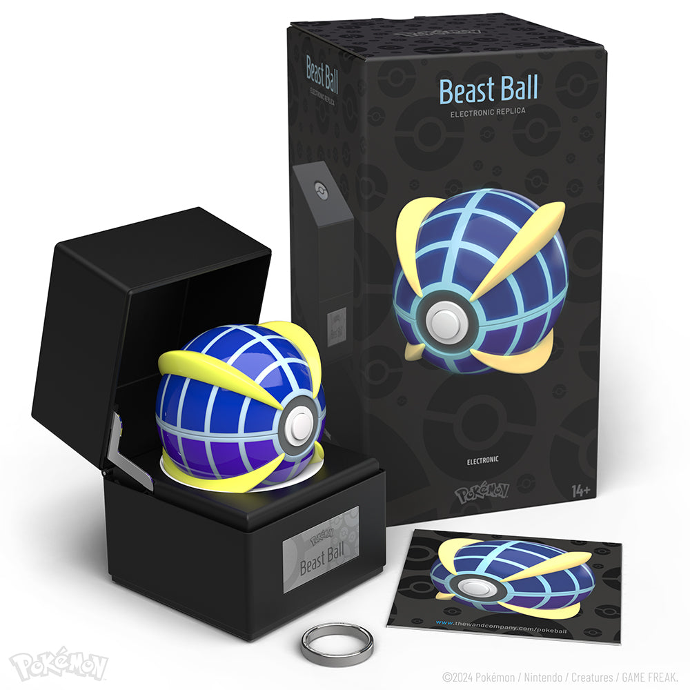 Die-Cast Blue Geometric Capture Ball Replica