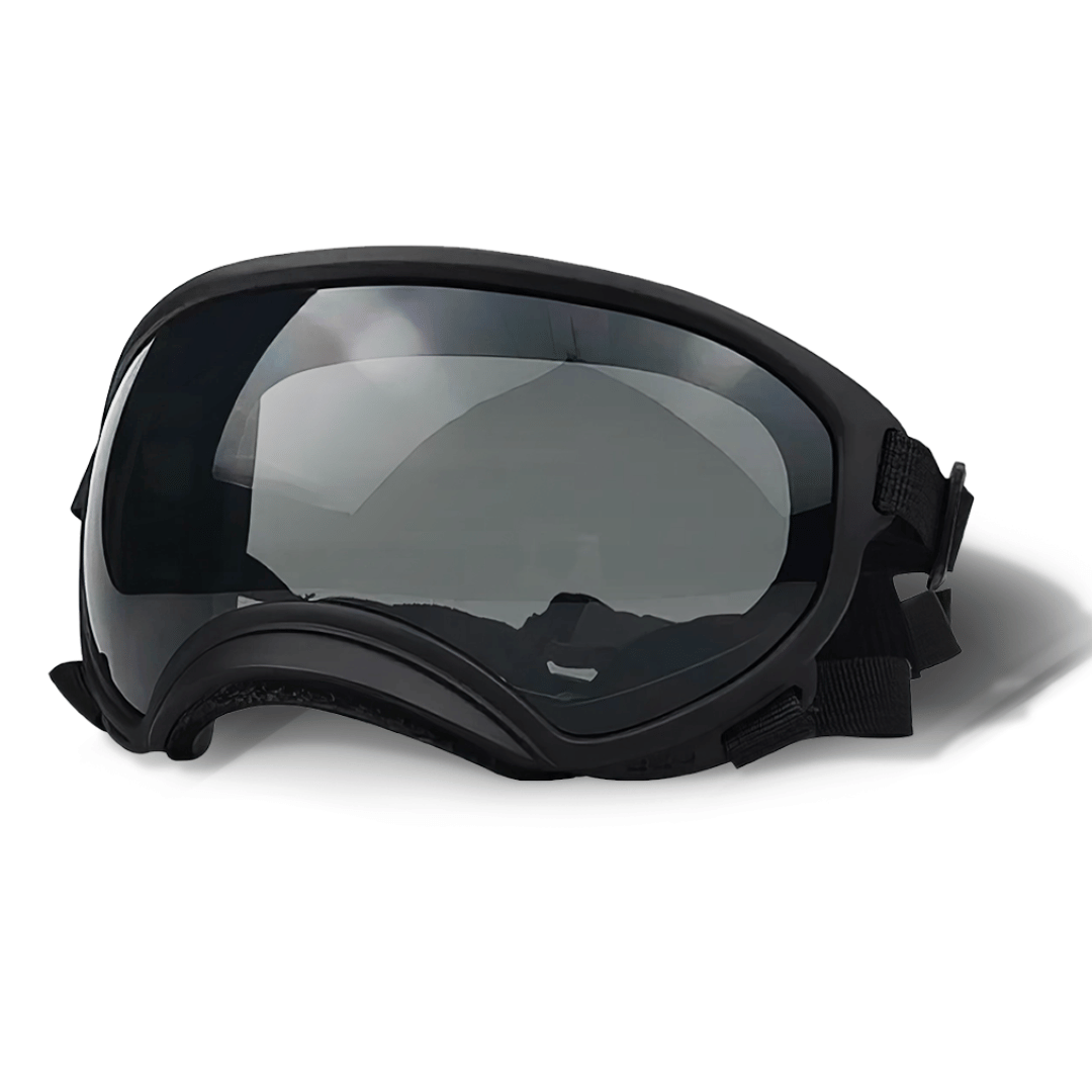 Waterproof Dog Goggles with UV Protection & Adjustable Straps