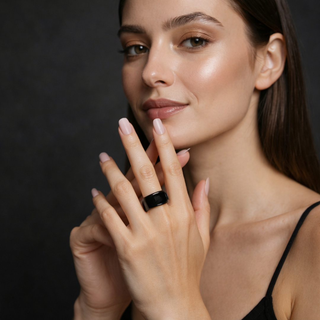Smart Health Ring – Heart Rate, SpO₂, Sleep & Activity Tracker