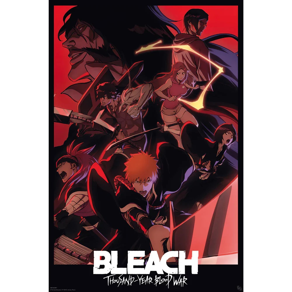 Anime Spirit Warrior Battle Wall Poster - 61 x 91.5 cm