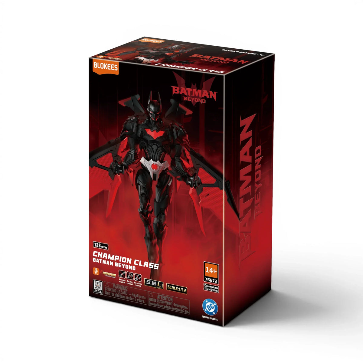 Futuristic Bat Hero Poseable Model Kit