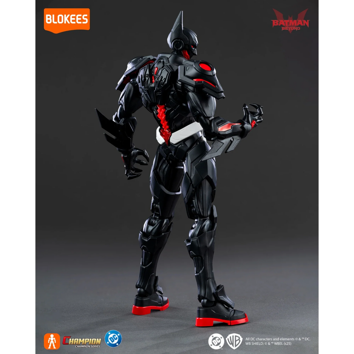 Futuristic Bat Hero Poseable Model Kit