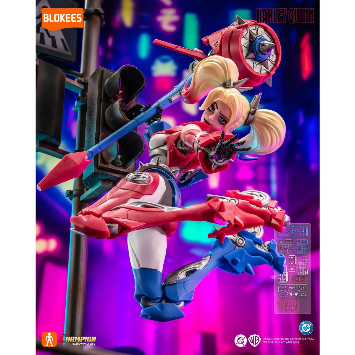 Jester Villain Poseable Model Kit