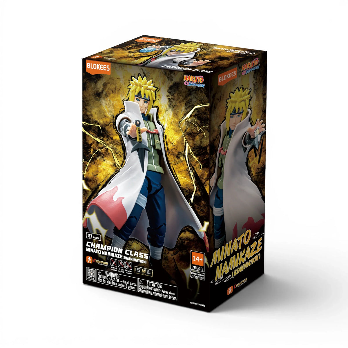 Blond Ninja Leader Poseable Model Kit