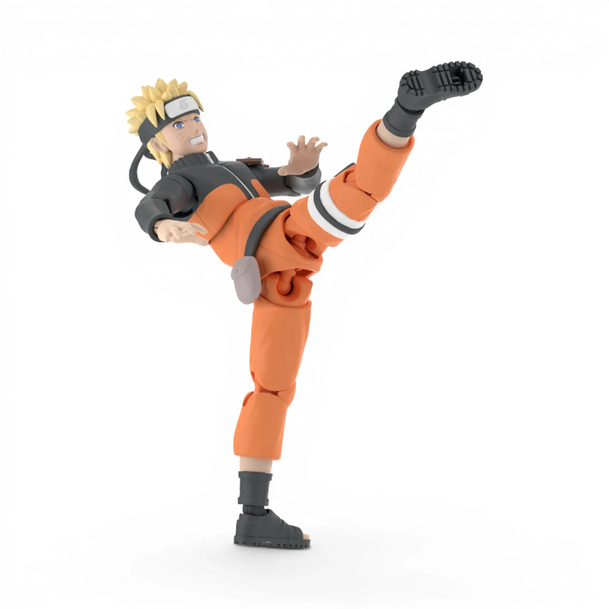 Orange-Clad Ninja Poseable Model Kit