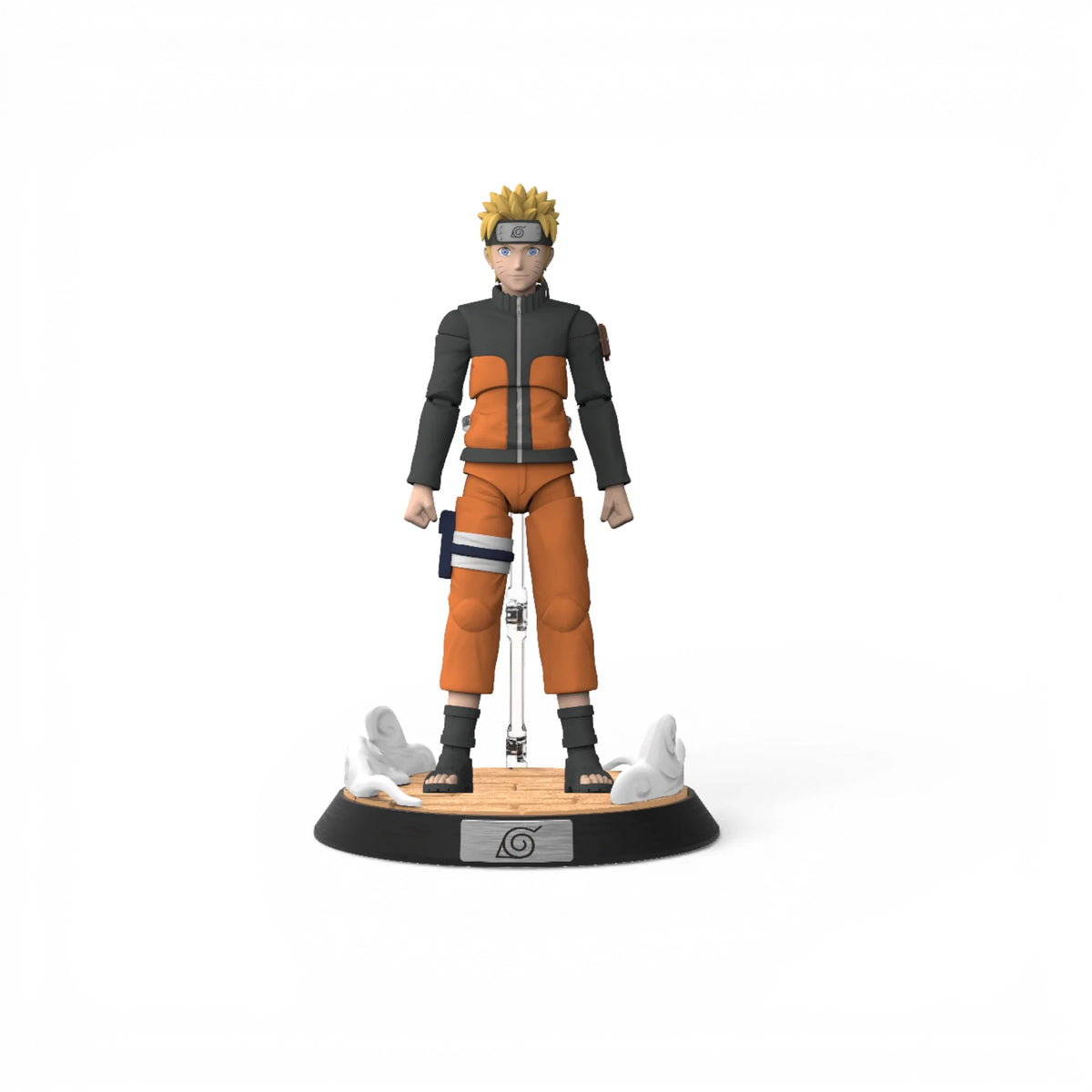 Orange-Clad Ninja Poseable Model Kit