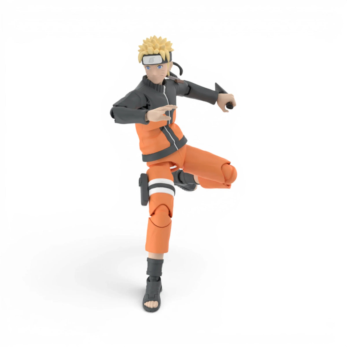 Orange-Clad Ninja Poseable Model Kit