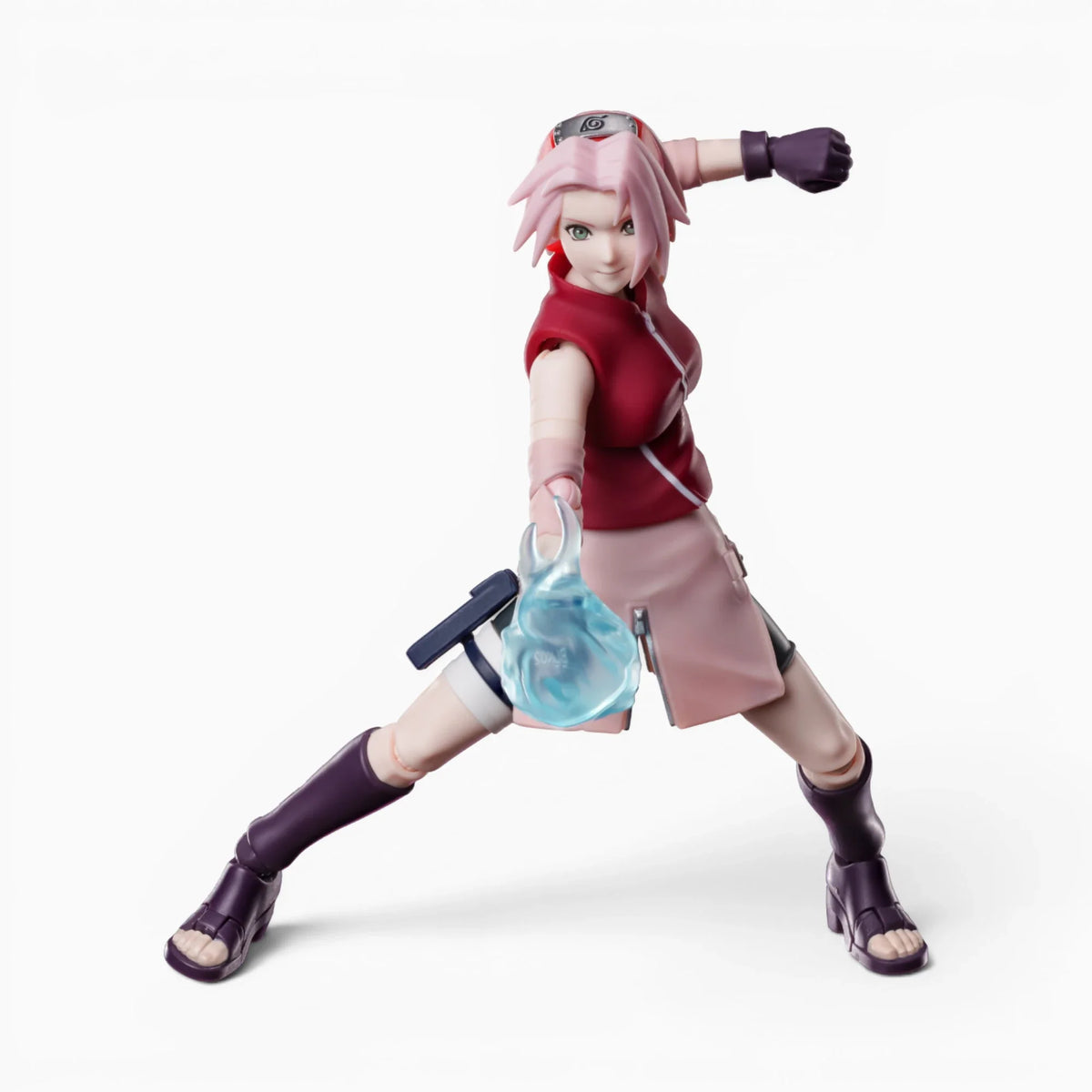Pink-Haired Ninja Poseable Model Kit