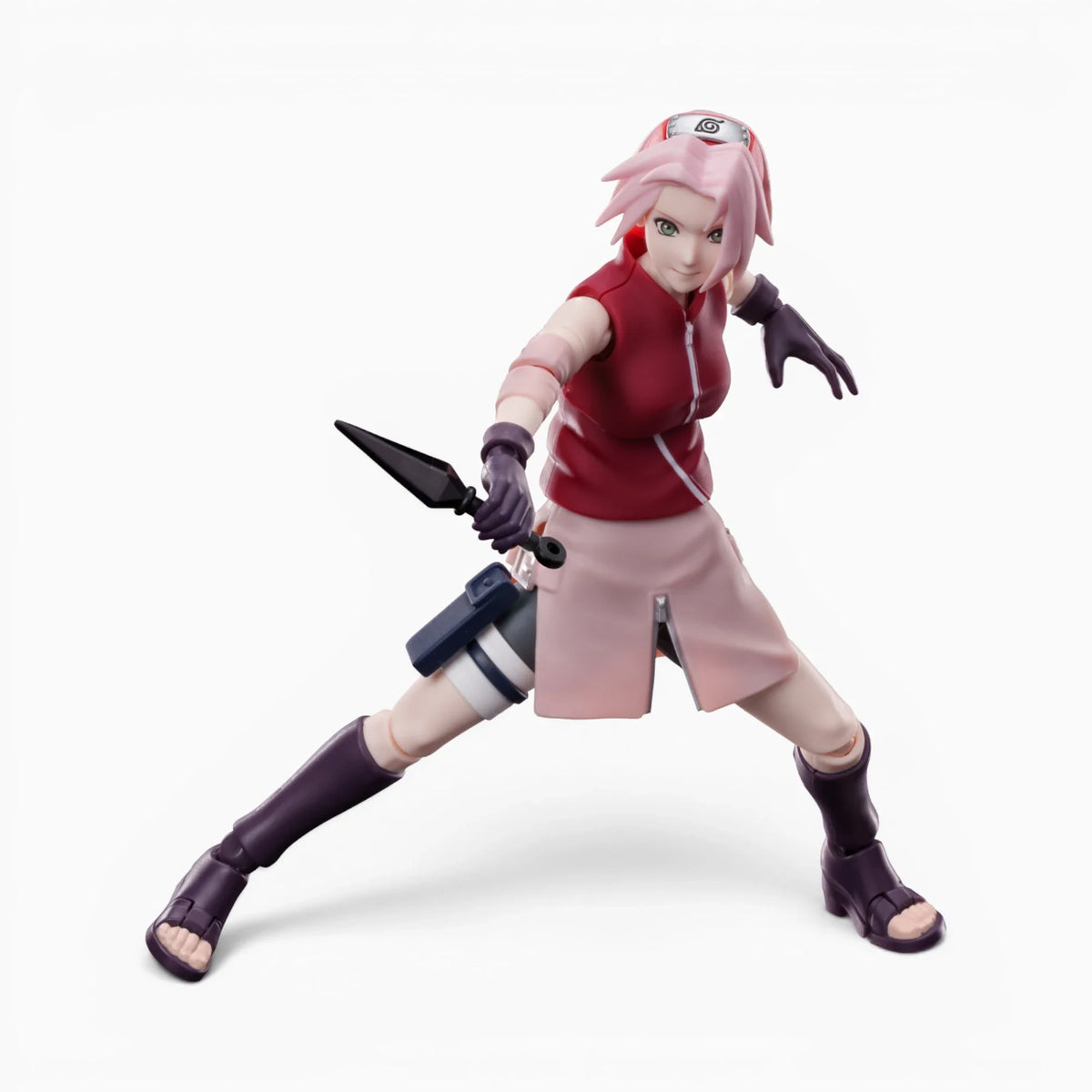 Pink-Haired Ninja Poseable Model Kit