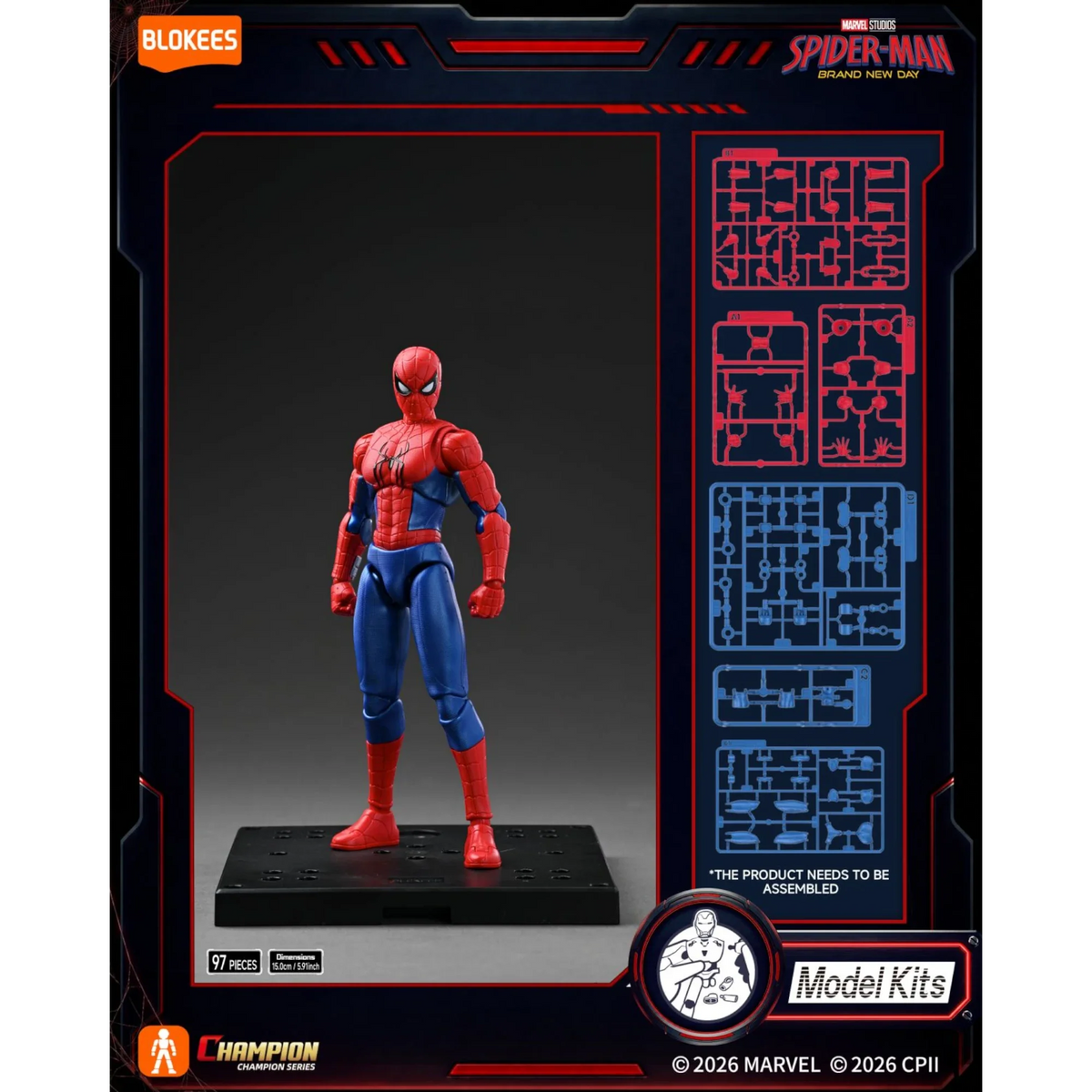 Web Hero Poseable Model Kit