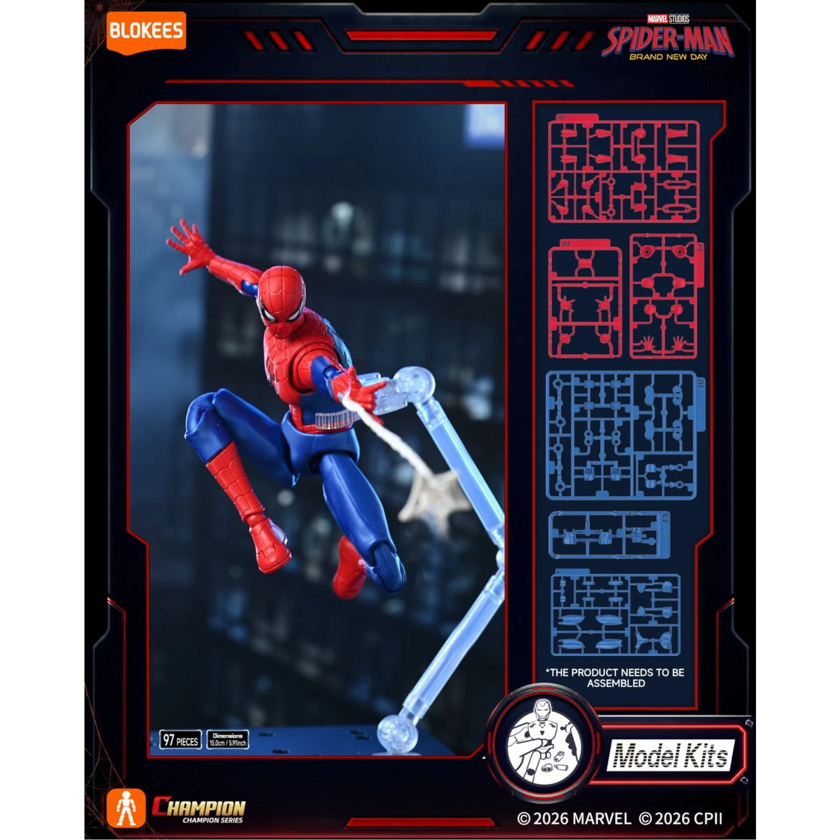 Web Hero Poseable Model Kit