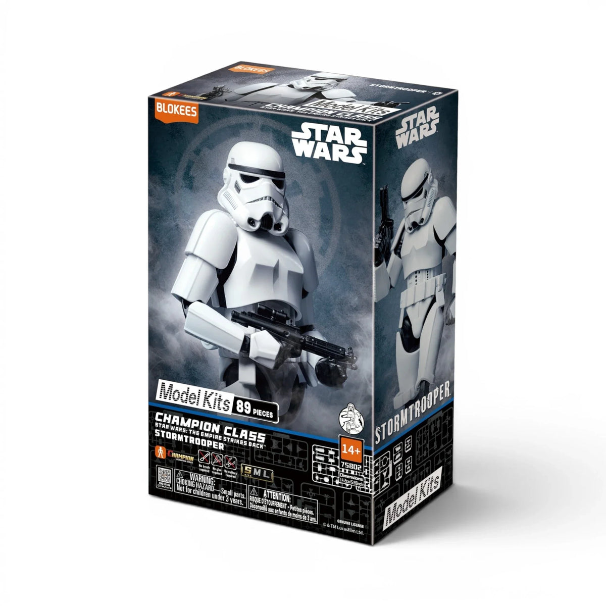 White Space Soldier Poseable Model Kit