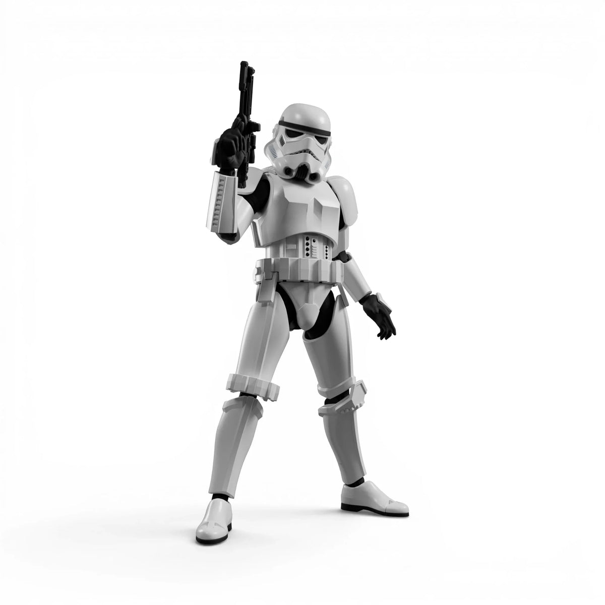 White Space Soldier Poseable Model Kit