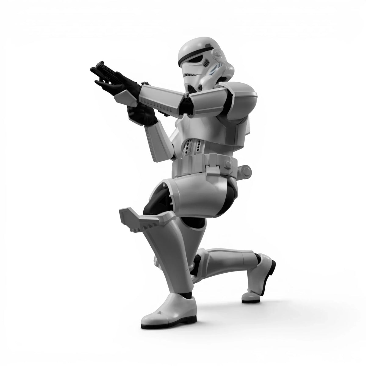 White Space Soldier Poseable Model Kit