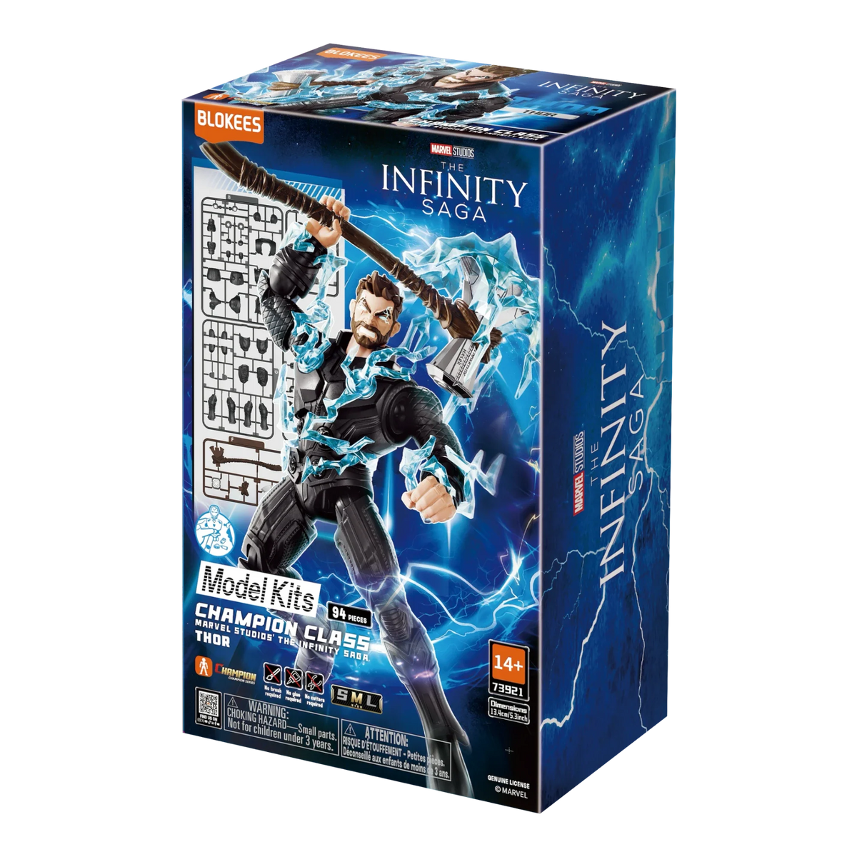 Thunder Warrior Poseable Model Kit