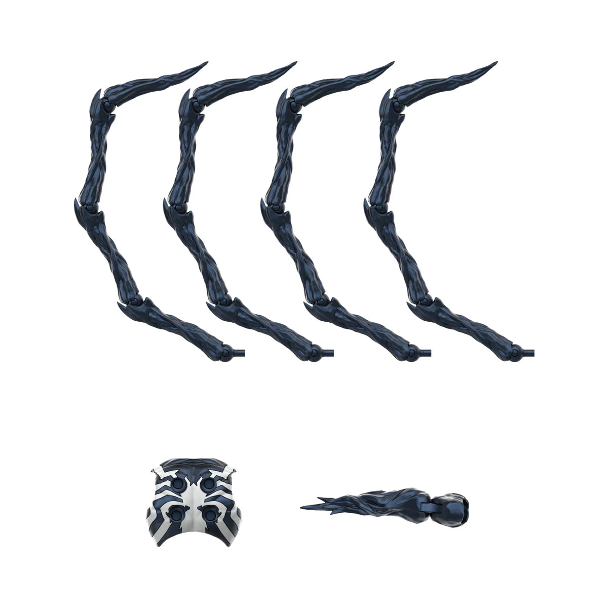 Black Symbiote Creature Poseable Model Kit