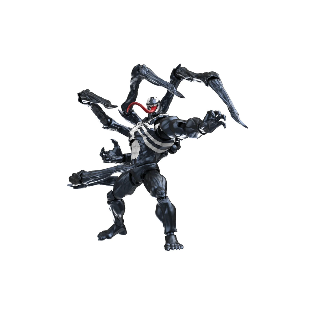 Black Symbiote Creature Poseable Model Kit