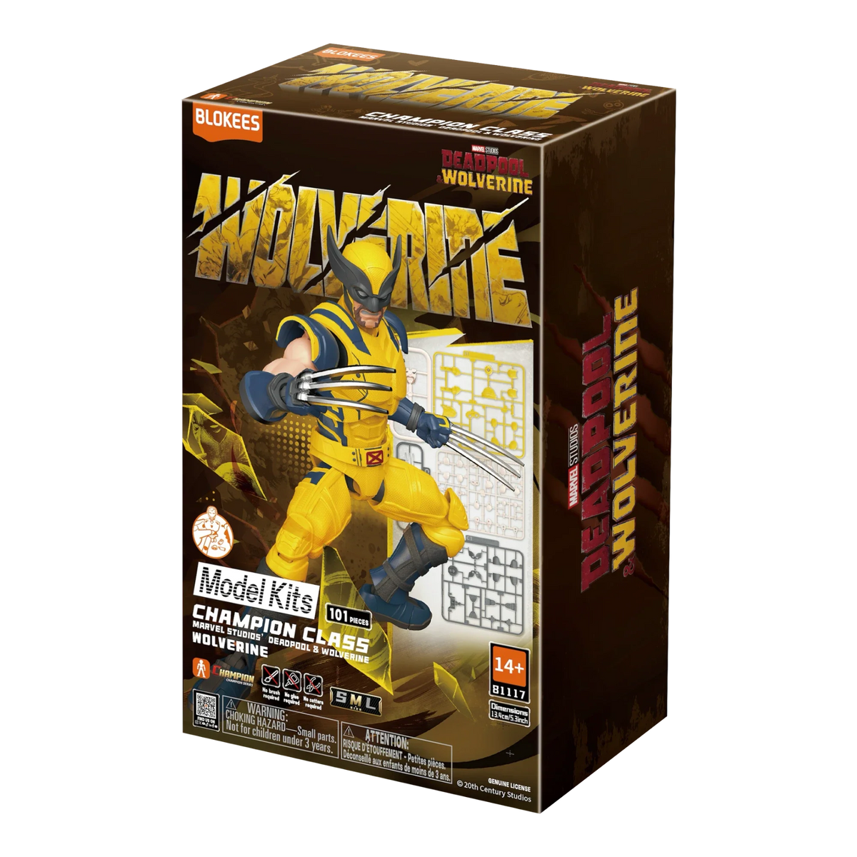 Clawed Hero Poseable Model Kit