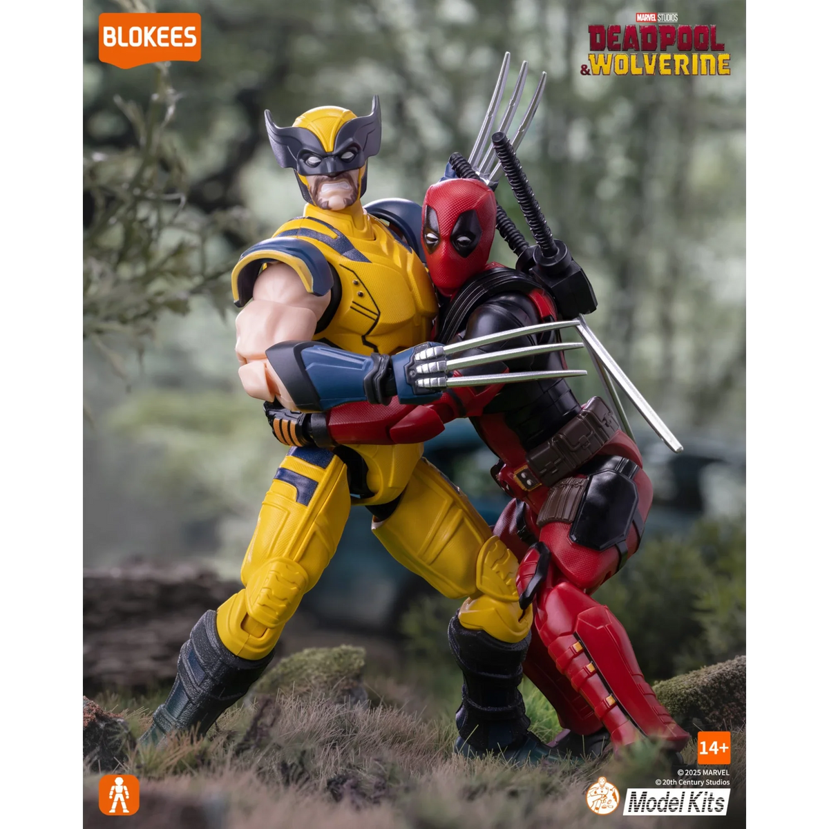 Clawed Hero Poseable Model Kit
