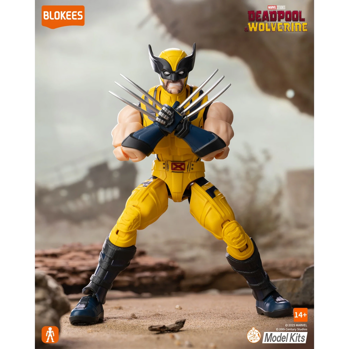Clawed Hero Poseable Model Kit