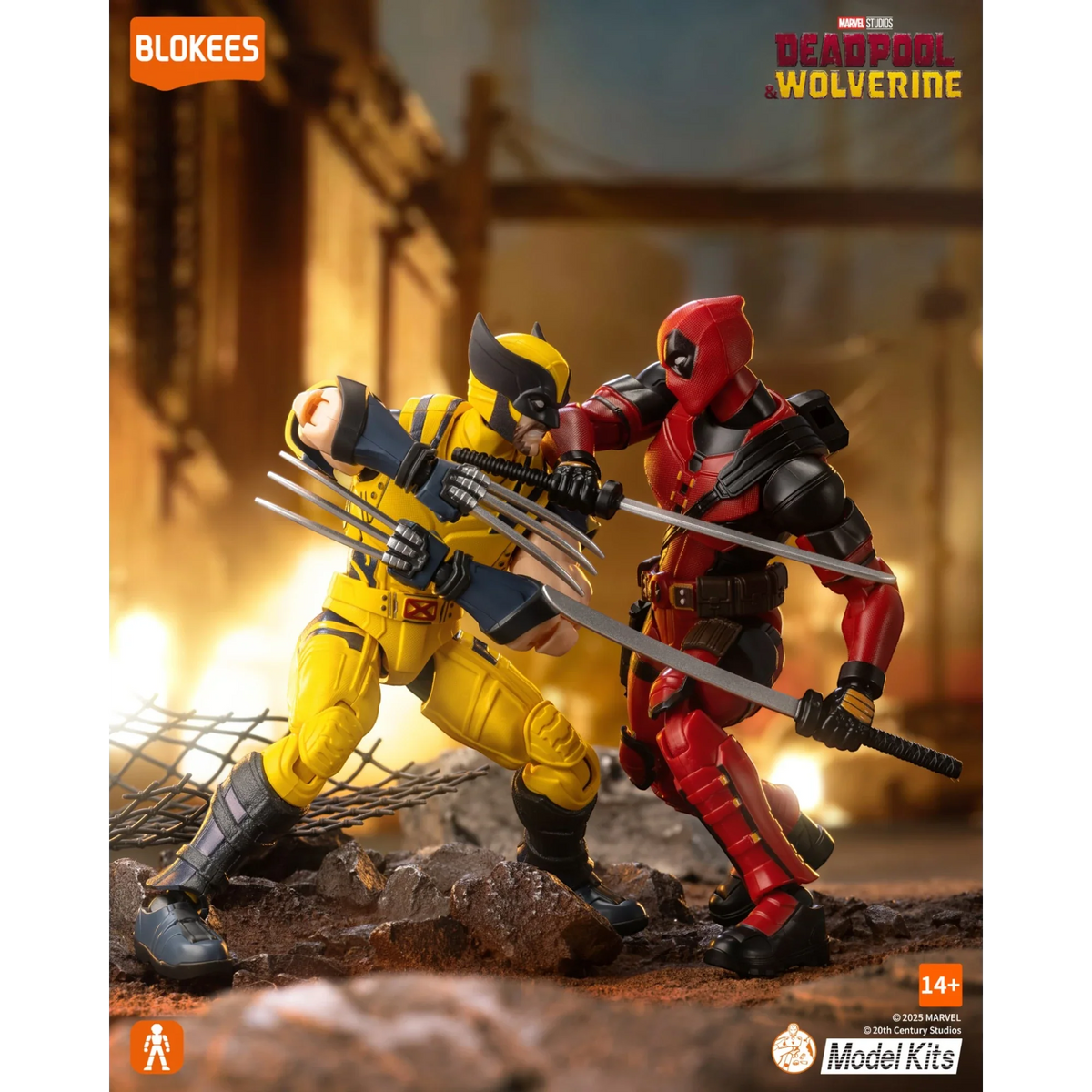 Clawed Hero Poseable Model Kit
