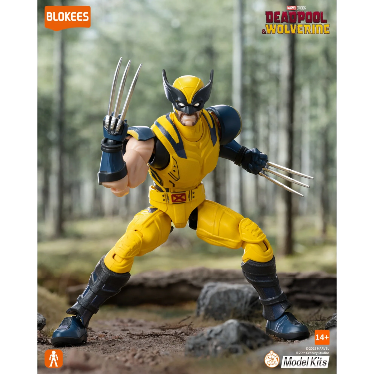 Clawed Hero Poseable Model Kit