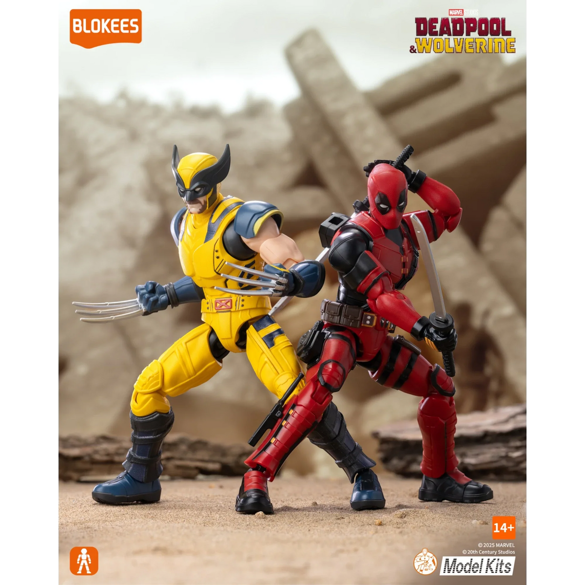 Clawed Hero Poseable Model Kit