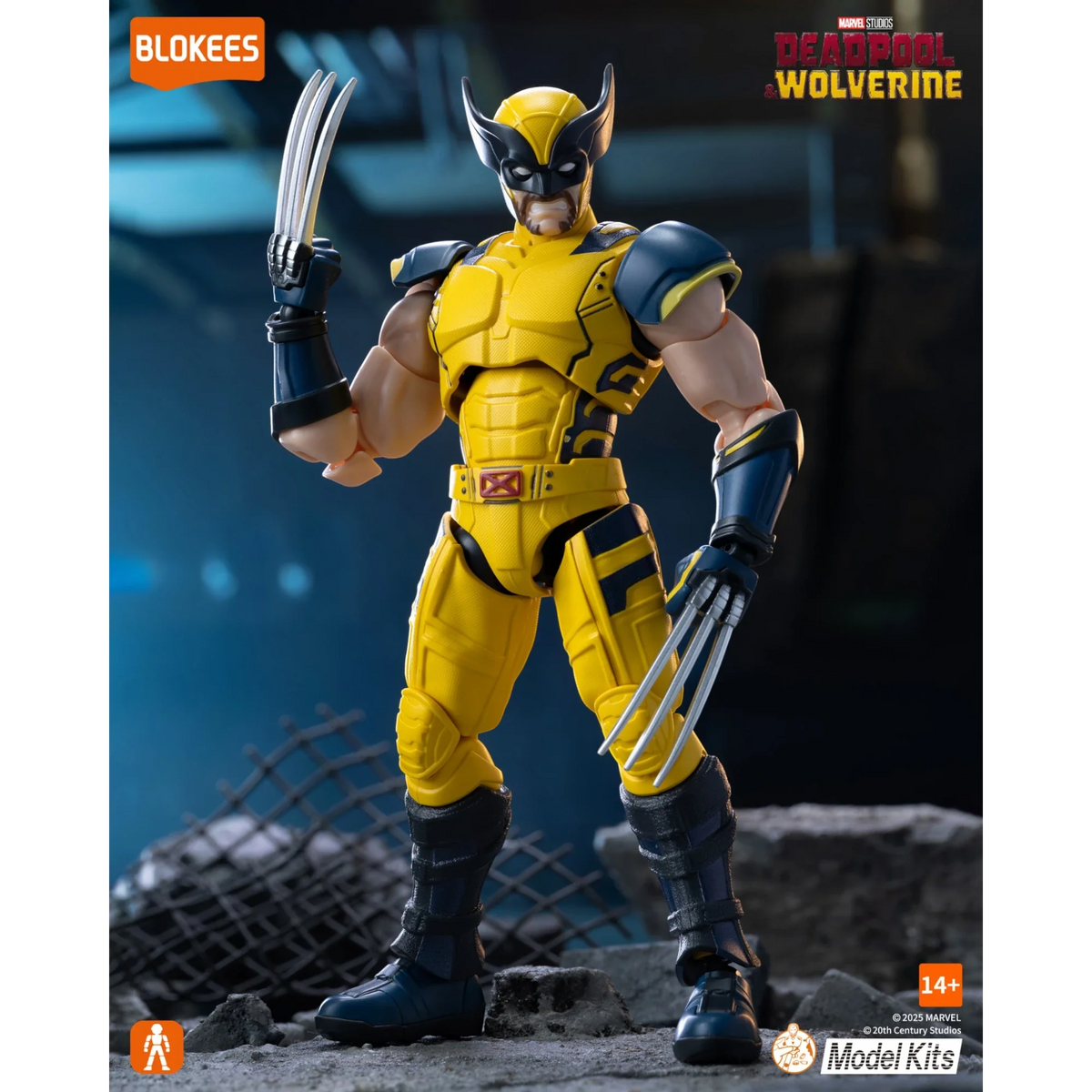 Clawed Hero Poseable Model Kit