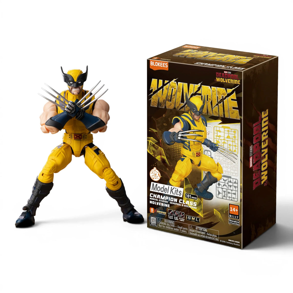 Clawed Hero Poseable Model Kit