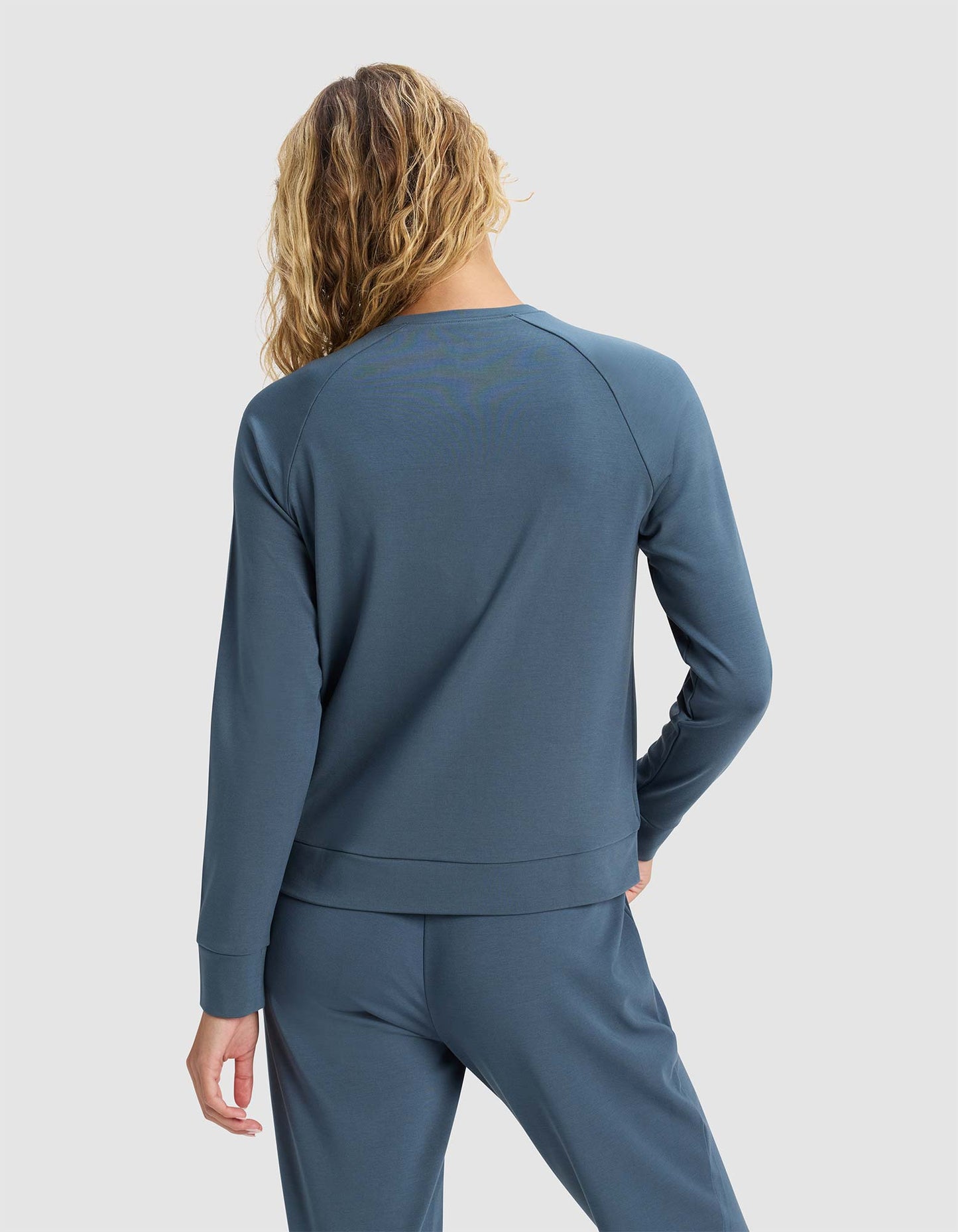 Women's Brushed Bamboo Pullover Crew - Last Chance