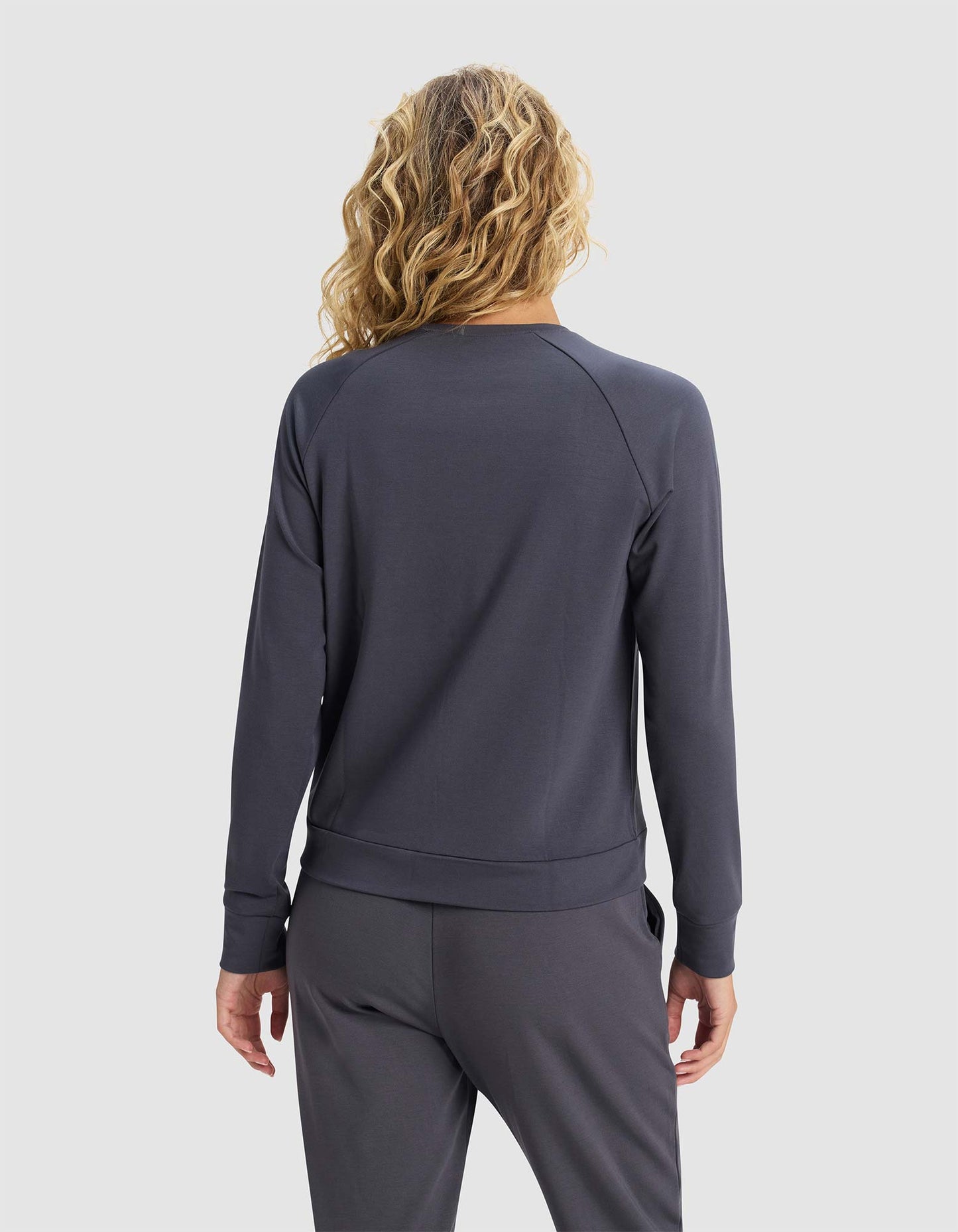 Women's Brushed Bamboo Pullover Crew - Last Chance