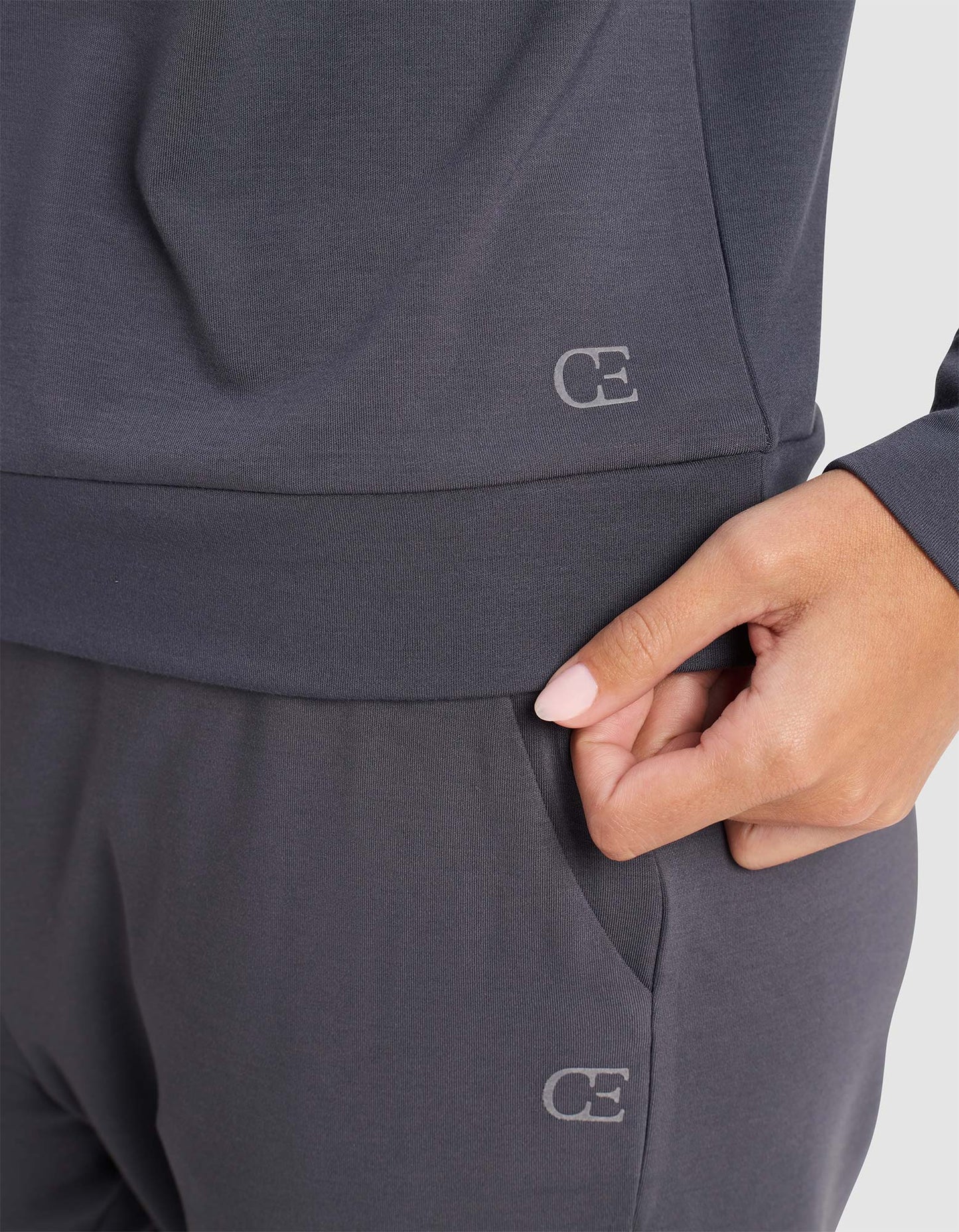 Women's Brushed Bamboo Pullover Crew - Last Chance
