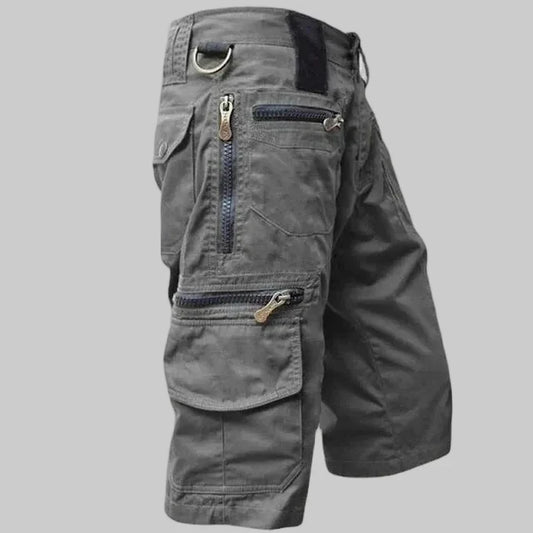 Men’s Outdoor Cargo Shorts – Zip-Pocket Hiking & Fishing Shorts