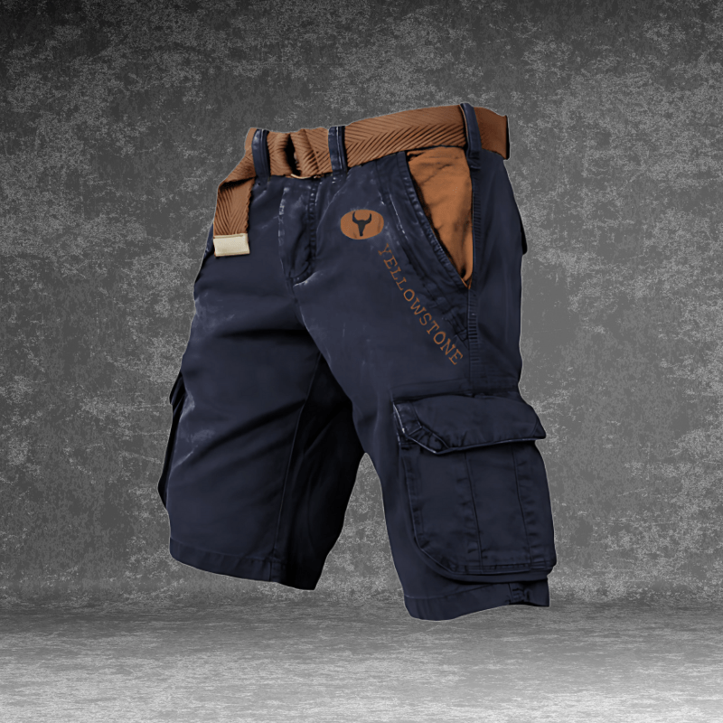 Men’s Cargo Shorts with Multi-Pocket Storage – RuggedFit Everyday Shorts