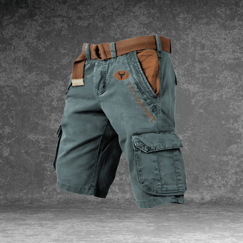 Men’s Cargo Shorts with Multi-Pocket Storage – RuggedFit Everyday Shorts