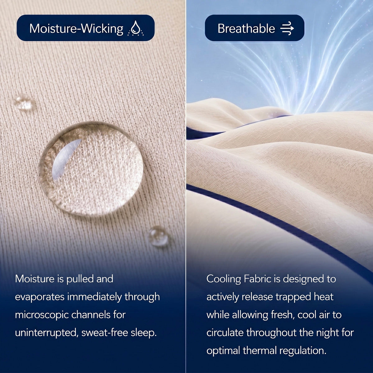 Cooling Blanket for Hot Sleepers – Cool-Touch Bedding
