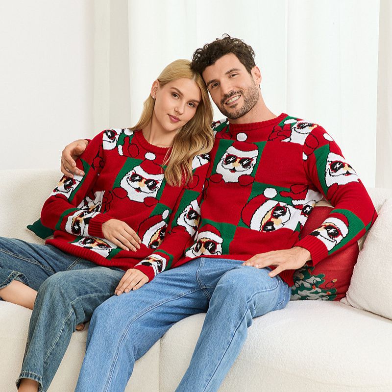 Matching Family Christmas Jumper - Santa