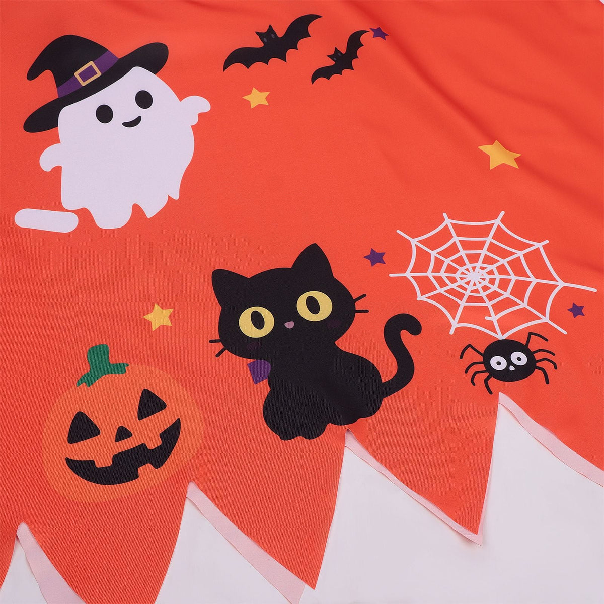 Pumpkin Orange Hooded Robe Halloween Costume