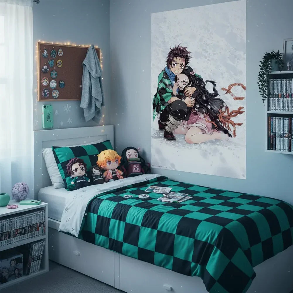 Sibling Warriors Snow 61 x 91.5 cm Wall Poster
