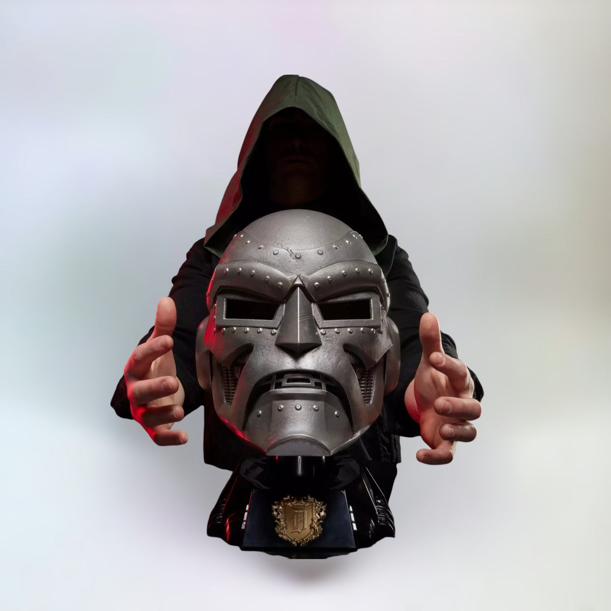 Hooded Armoured Villain Helmet