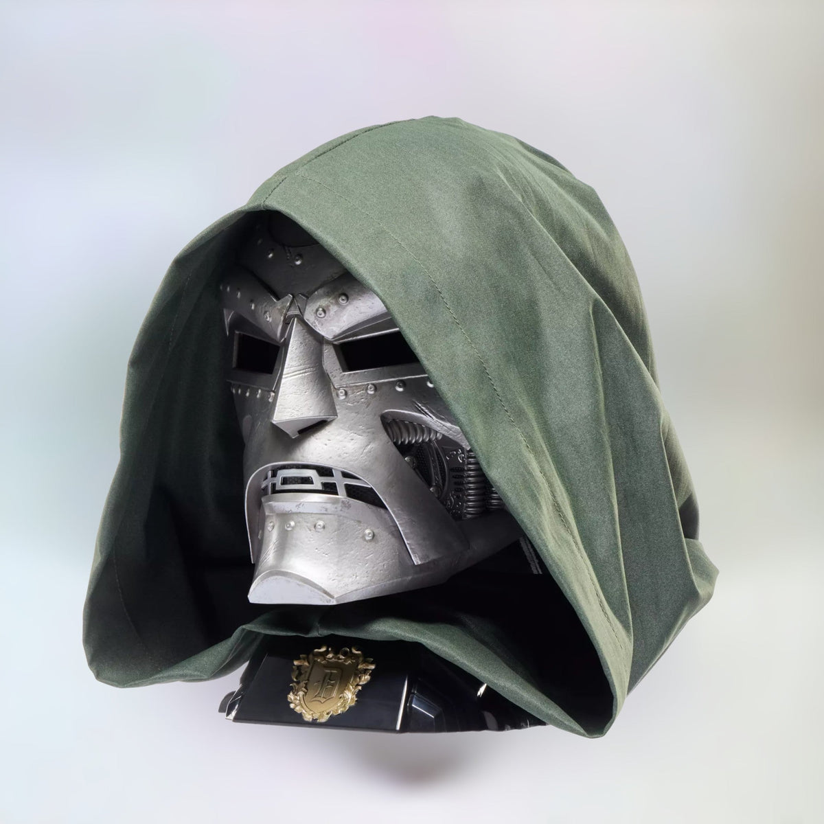 Hooded Armoured Villain Helmet