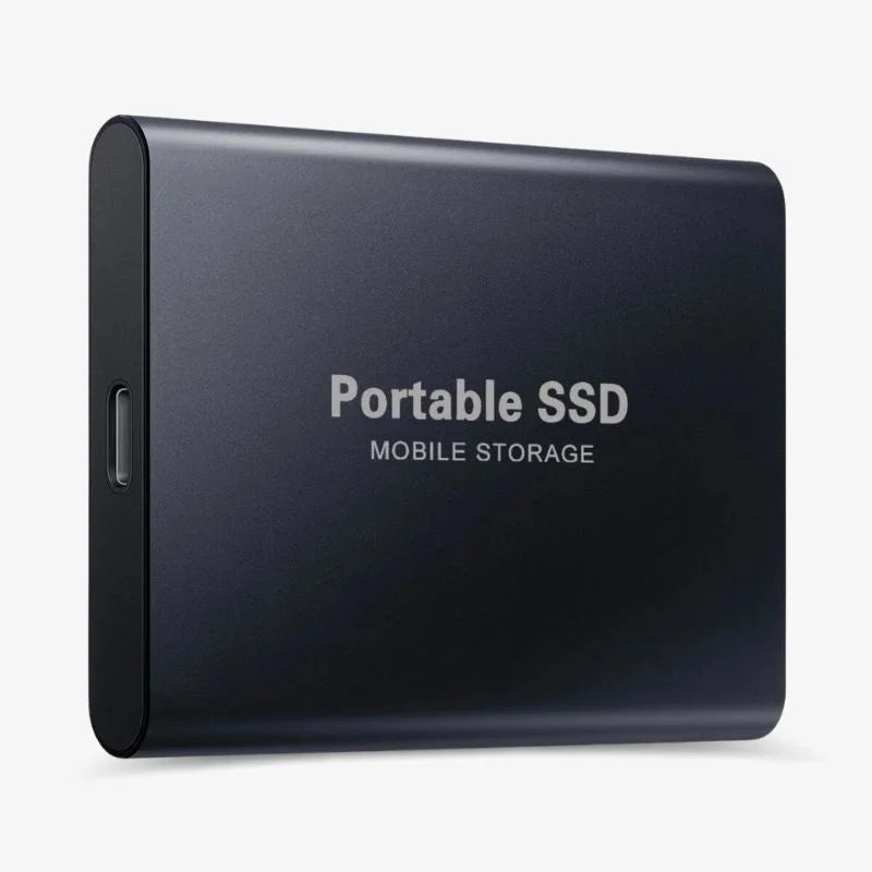 Portable External SSD – USB 3.1 Plug-and-Play Storage Drive, 1TB–4TB