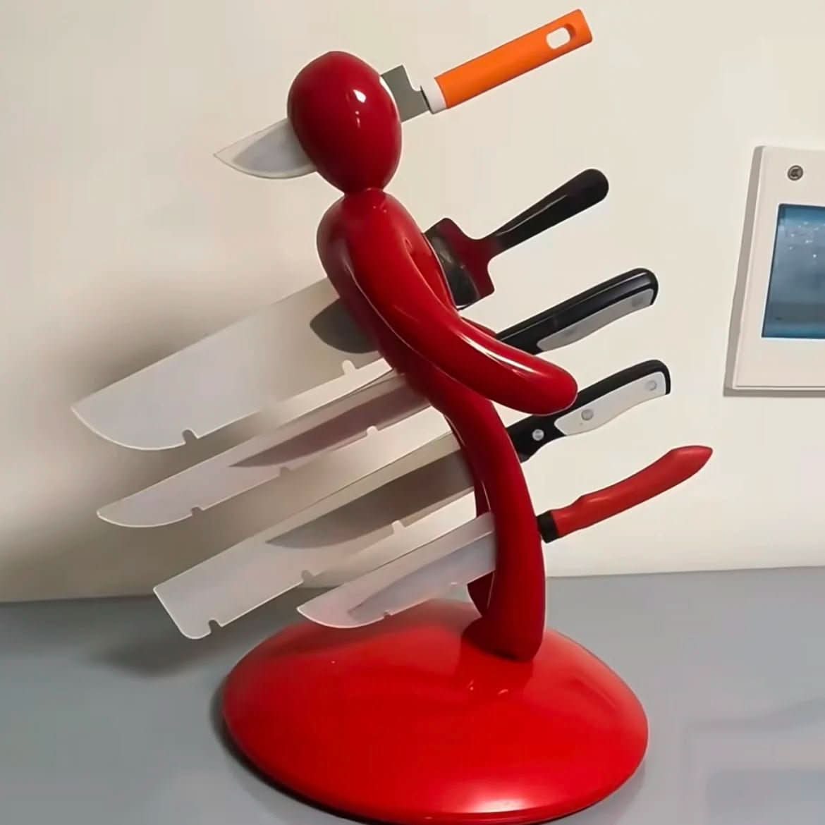 Countertop Knife Organizer – EdgeKeep Modern Kitchen Knife Storage